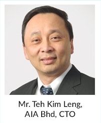 Mr Teh Kim Leng, AIA Bhd, CTO